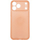 Чохол Getman Carbon Ultra Slim для Apple iPhone 17 Pro / 18 Pro (6.3") Orange
