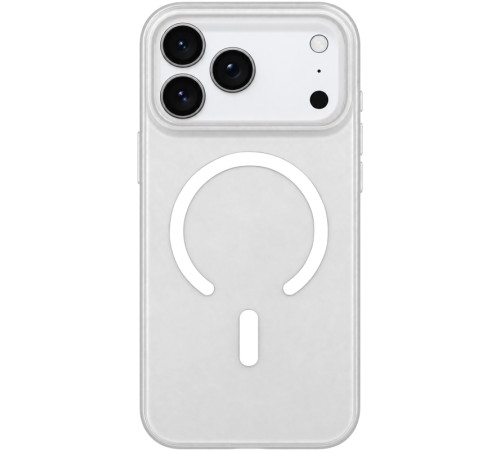 Чохол PC Matte Color with Magnetic Fit для Apple iPhone 16 (6.1") White