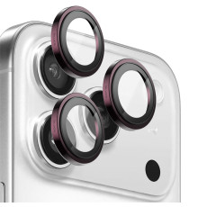 Захисне скло BlueO Metal на камеру для Apple iPhone 18 Pro / 18 Pro Max Бордовий / Deep Cherry