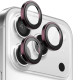 Захисне скло BlueO Metal на камеру для Apple iPhone 18 Pro / 18 Pro Max Бордовий / Deep Cherry