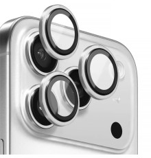 Захисне скло BlueO Metal на камеру для Apple iPhone 18 Pro / 18 Pro Max Срібний / Silver