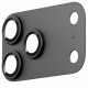 Захисне скло BlueO Metal Block на камеру для Apple iPhone 18 Pro (6.3") Чорний / Black
