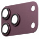 Захисне скло BlueO Metal Block на камеру для Apple iPhone 18 Pro Max (6.9") Бордовий / Deep Cherry