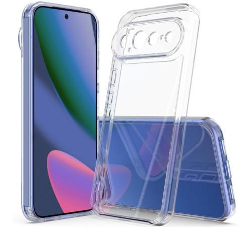 TPU чохол Epic Transparent 1,5mm Full Camera для Google Pixel 11 Pro XL Безбарвний (прозорий)