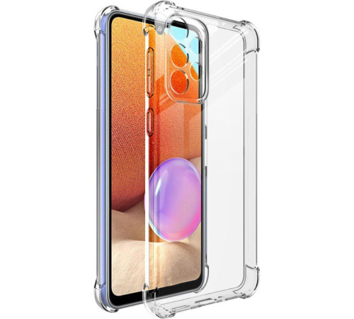 TPU чохол GETMAN Ease logo посилені кути Full Camera для Samsung Galaxy A72 4G / A72 5G Безбарвний (прозорий)
