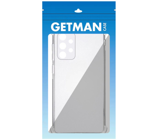 TPU чохол GETMAN Ease logo посилені кути Full Camera для Samsung Galaxy A72 4G / A72 5G Безбарвний (прозорий)