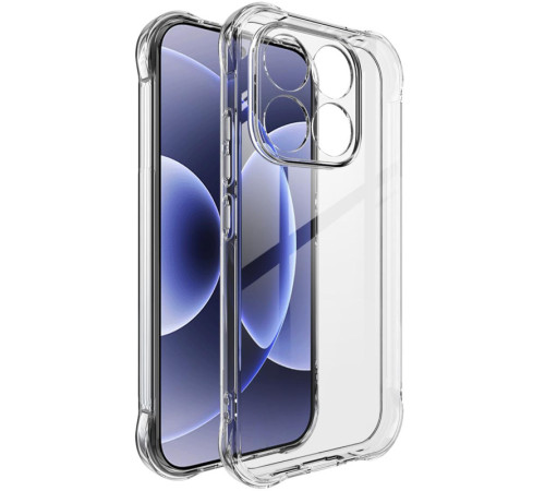 TPU чохол GETMAN Ease logo посилені кути Full Camera для Xiaomi Redmi 17 Безбарвний (прозорий)