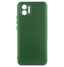 Чохол TPU GETMAN Liquid Silk Full Camera для Xiaomi Redmi 17C / 14C / Poco C75 Зелений / Dark green