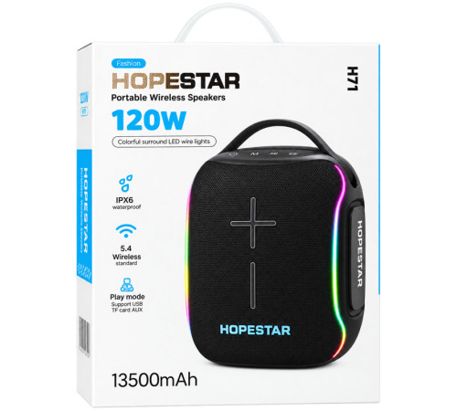 Bluetooth колонка Hopestar H71 120W Black