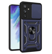 Чохол Ummi Camshield Serge Ring для Samsung Galaxy S26 FE / S25 FE Синій / Navy