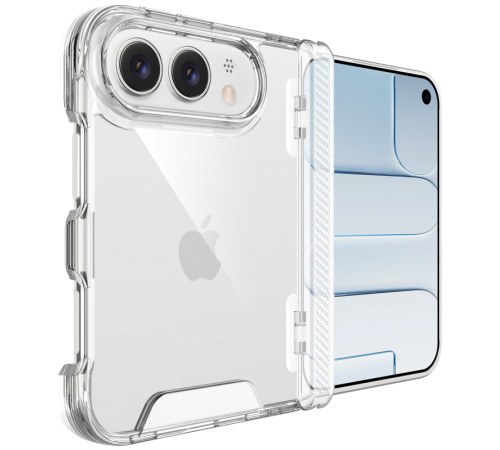Чохол TPU Space Case transparent для Apple iPhone Duo (5.4/7.6") Прозорий