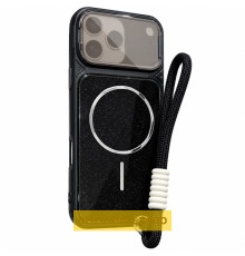 Чохол TPU+PC Pacific with Magnetic Fit and straps для Samsung Galaxy A27 Black