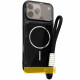 Чохол TPU+PC Pacific with Magnetic Fit and straps для Samsung Galaxy A27 Black