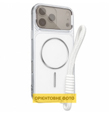Чохол TPU+PC Pacific with Magnetic Fit and straps для Samsung Galaxy A27 White