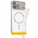 Чохол TPU+PC Pacific with Magnetic Fit and straps для Samsung Galaxy A27 White