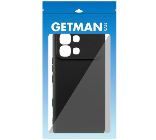 Чохол TPU GETMAN Liquid Silk Full Camera для Infinix Note Edge Чорний / Black