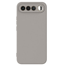 Чохол TPU GETMAN Liquid Silk Full Camera для Realme 16 5G Сірий / Lavender