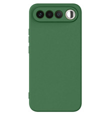 Чохол TPU GETMAN Liquid Silk Full Camera для Realme 16 5G Зелений / Dark green