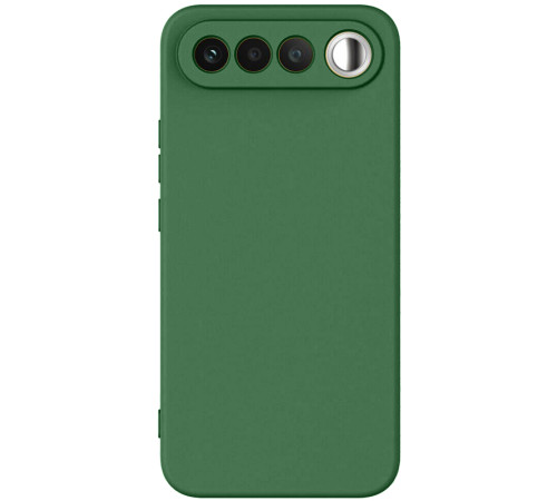 Чохол TPU GETMAN Liquid Silk Full Camera для Realme 16 5G Зелений / Dark green
