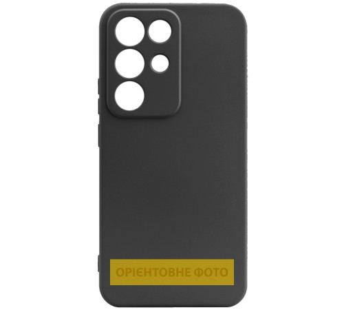 Чохол TPU GETMAN Liquid Silk Full Camera для Realme Note 80 Чорний / Black