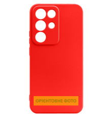 Чохол TPU GETMAN Liquid Silk Full Camera для Realme Note 80 Червоний / Dark Red