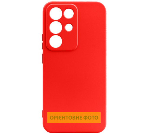 Чохол TPU GETMAN Liquid Silk Full Camera для Realme Note 80 Червоний / Dark Red