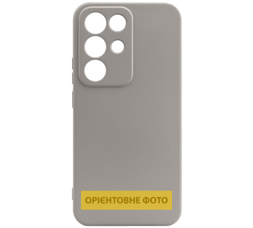 Чохол TPU GETMAN Liquid Silk Full Camera для Realme Note 80 Сірий / Lavender
