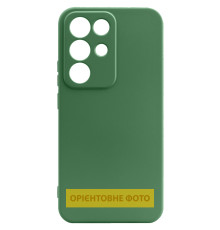 Чохол TPU GETMAN Liquid Silk Full Camera для Realme Note 80 Зелений / Dark green