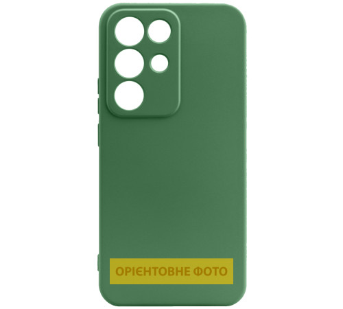 Чохол TPU GETMAN Liquid Silk Full Camera для Realme Note 80 Зелений / Dark green