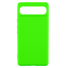 Чохол TPU GETMAN Liquid Silk для Google Pixel 11 Pro Салатовий / Neon Green