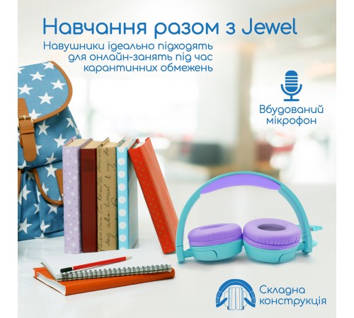 Гарнітура Promate Jewel Aqua