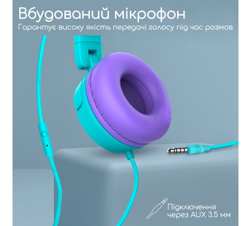 Гарнітура Promate Jewel Aqua