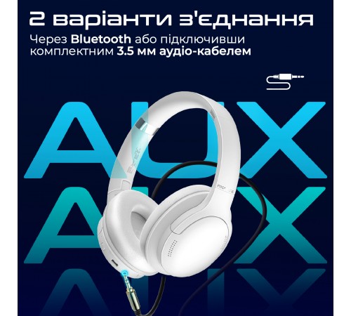 Bluetooth-гарнітура Promate LaBoca-Pro White