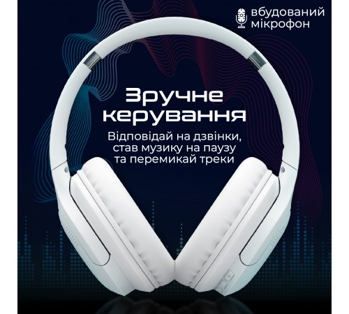 Bluetooth-гарнітура Promate LaBoca-Pro White