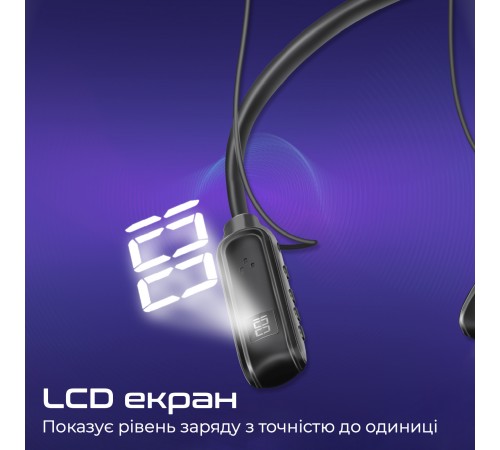 Bluetooth-гарнітура Promate Leap Black
