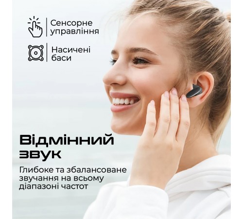 Bluetooth-гарнітура Promate Lush Black