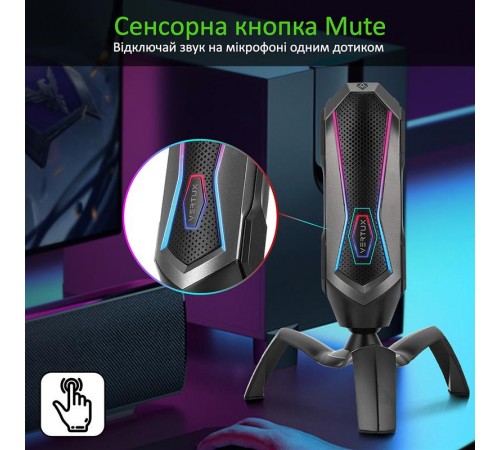 Мікрофон Vertux Marshal Black Мікрофон Vertux Marshal Black