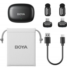 Мікрофон BOYA mini-12 Type-C/Lightning Black