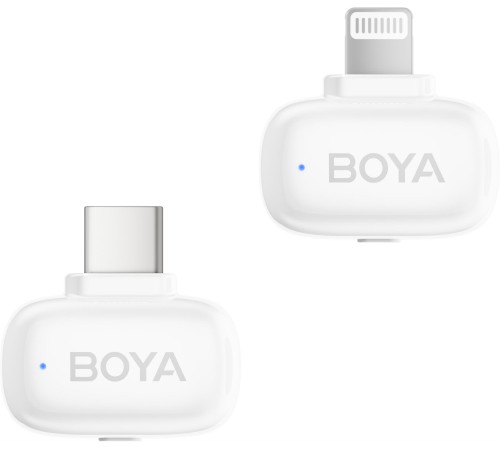 Мікрофон BOYA mini-13 Type-C/Lightning White
