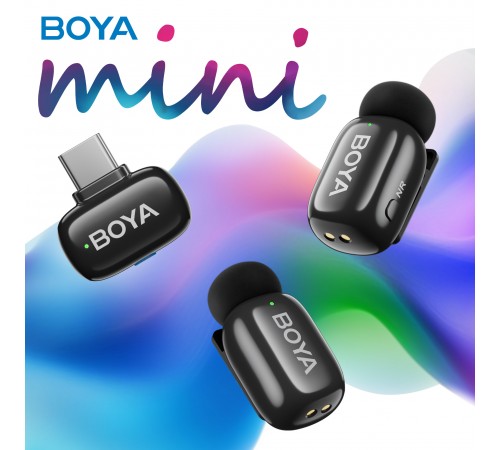 Мікрофон BOYA mini-23 Type-C Black