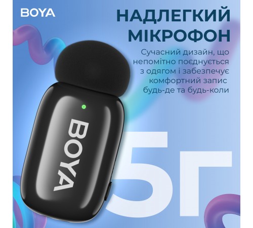 Мікрофон BOYA mini-23 Type-C Black