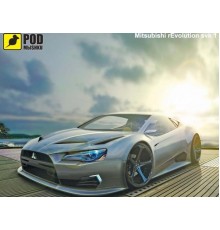 Килимок для миші Podmyshku Mitsubishi