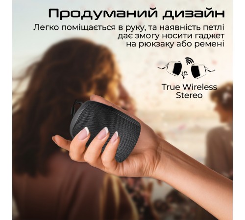 Акустична система Promate Mood 5W Black