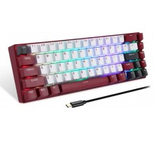 Клавіатура бездротова Motospeed BK67 Longhua Blue Red (mtbk67rmb)