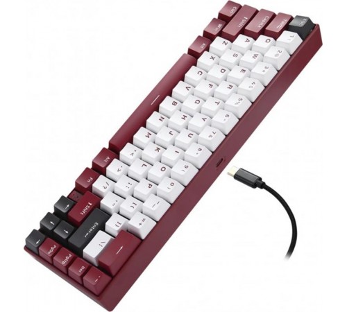 Клавіатура бездротова Motospeed BK67 Longhua Blue Red (mtbk67rmb)