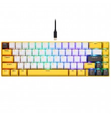 Клавіатура бездротова Motospeed BK67 Longhua Red Yellow (mtbk67ymr)