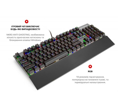 Клавіатура Motospeed CK108 Outemu Blue Silver (mtck108mb)