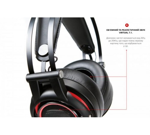 Гарнітура Motospeed H18 Black (mth18he)