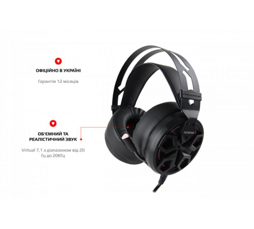 Гарнітура Motospeed H60 Black (mth60)