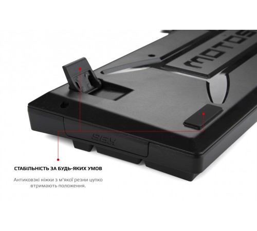 Клавіатура Motospeed CK107 Outemu Blue RGB Ukr Black (mtk96mb)